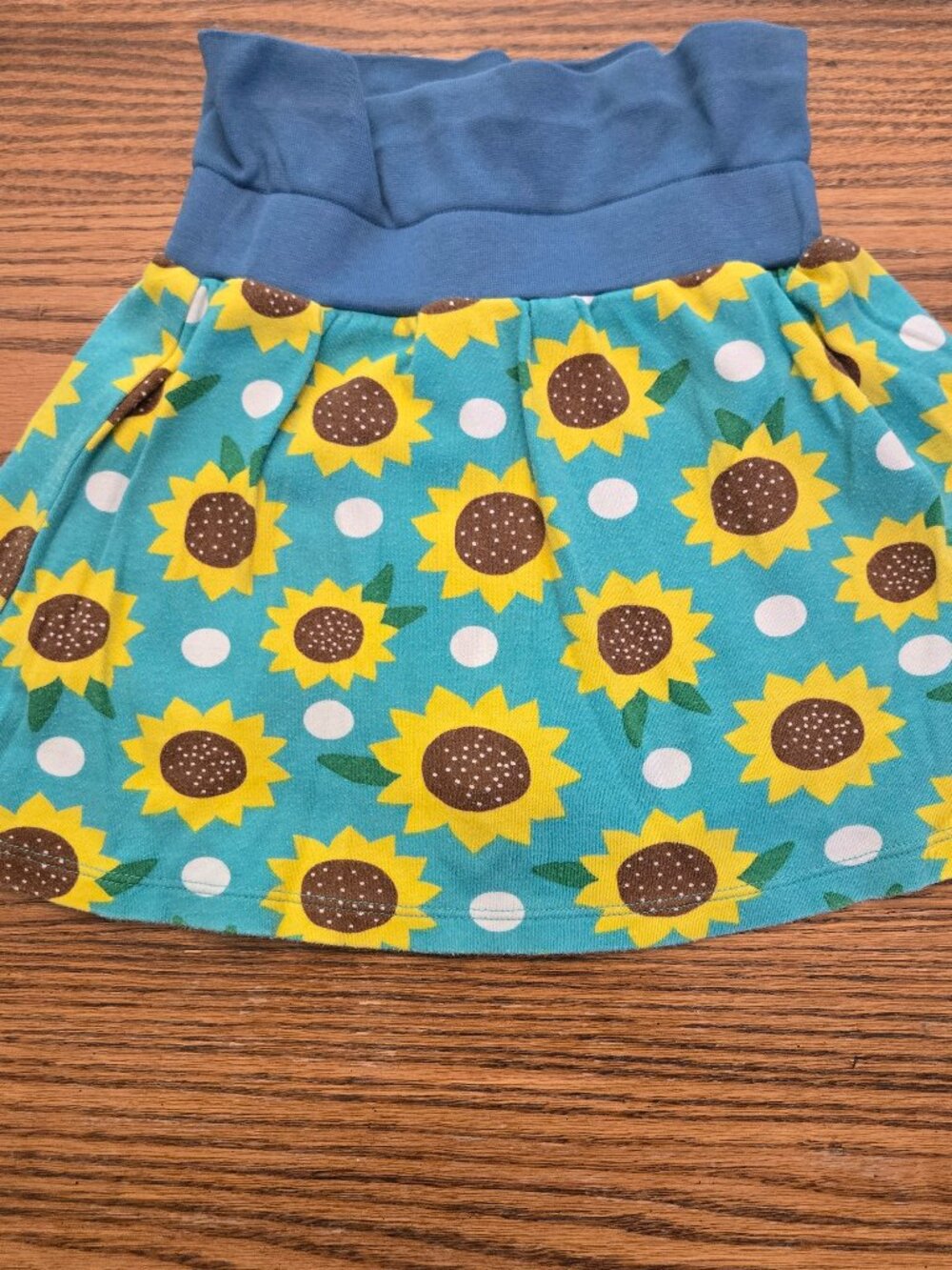 Frugi Sunflower Skorts / Skirt with Shorts - Size 4-5 Girls Summer Flower Skort.